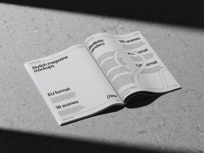 Bode, Magazine Mockups