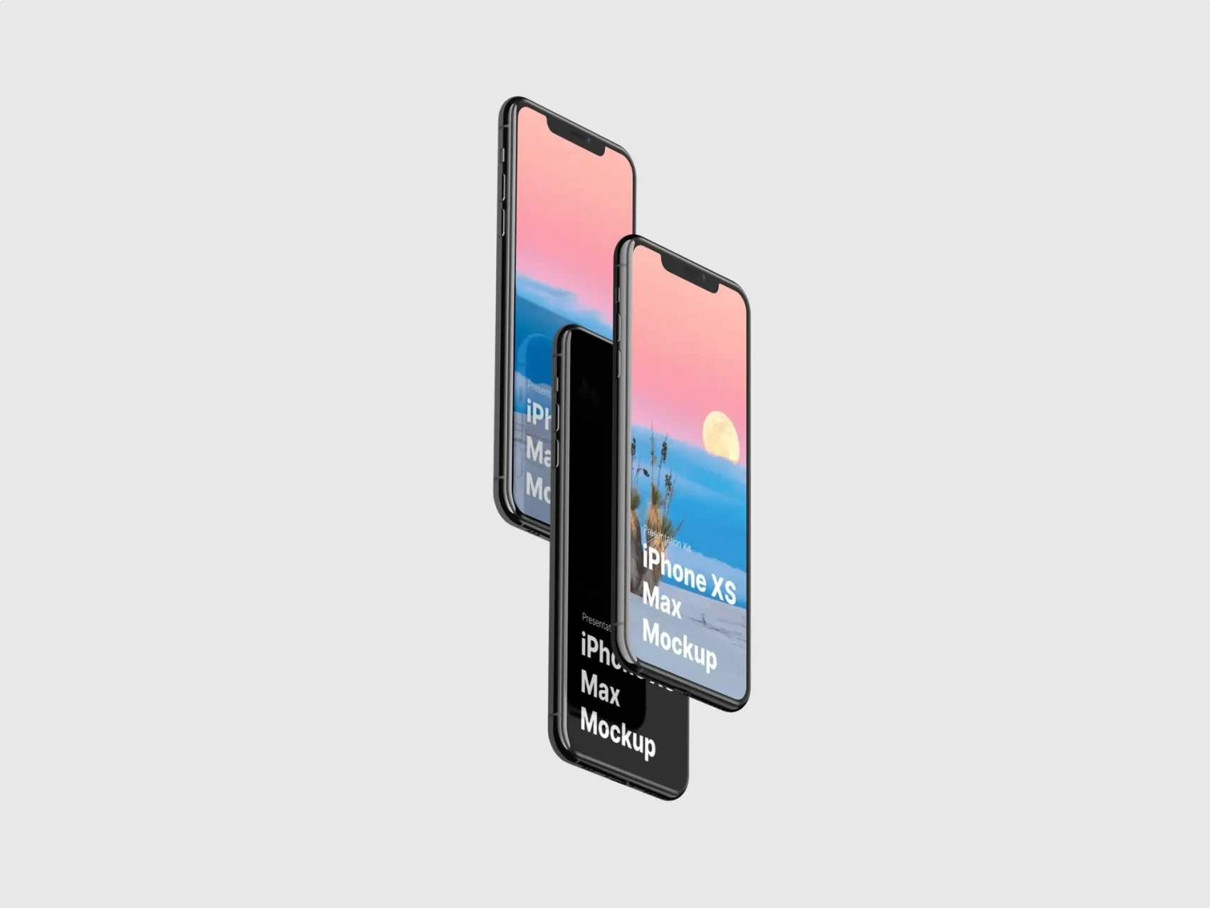 iPhone XS Max Mockups 12