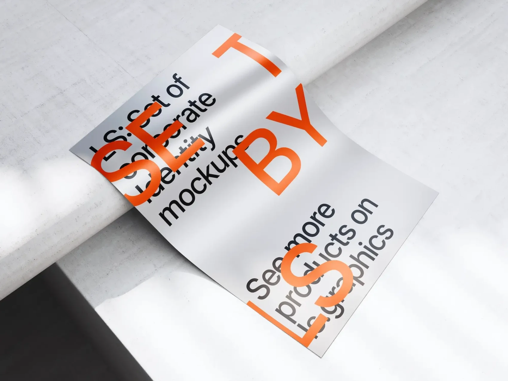 Metallic Paper Mockups 21