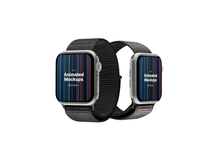 Apple Watch Animated Mockups, 02