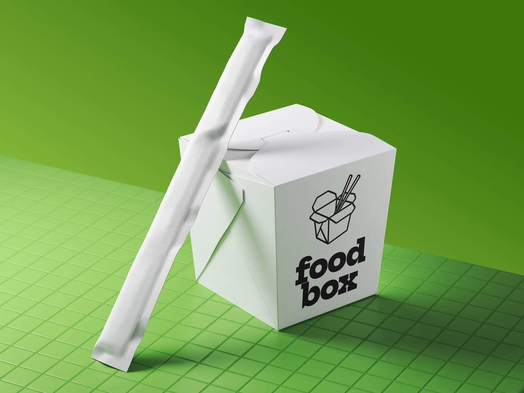 Fresh And Minimal Food Box Mockup 1