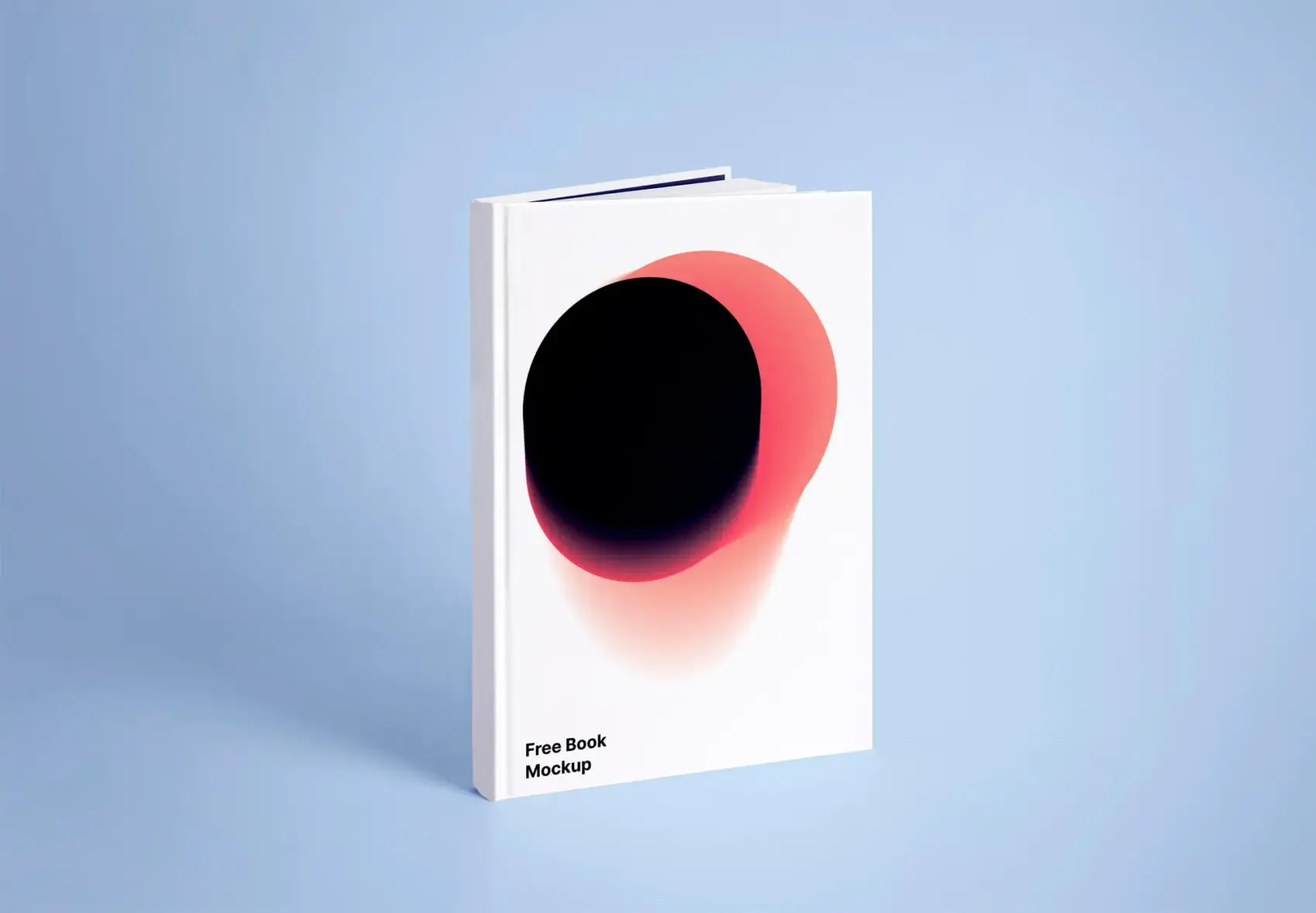 Free White Book Realistic Mockup 1