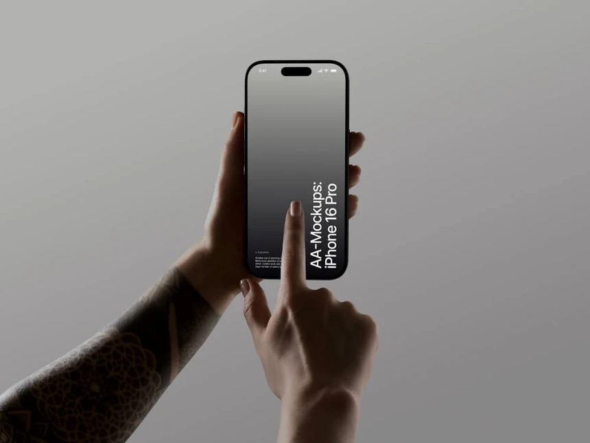 AA-Mockups: iPhone 16 Pro 4