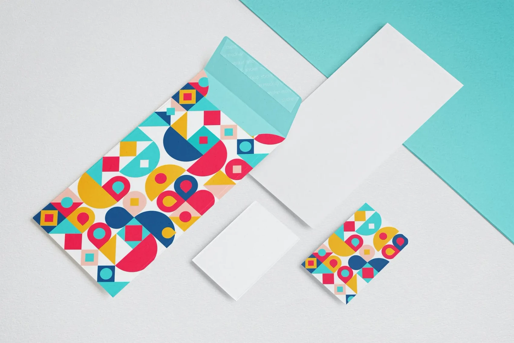 Envelope and Business Card Mockups 2