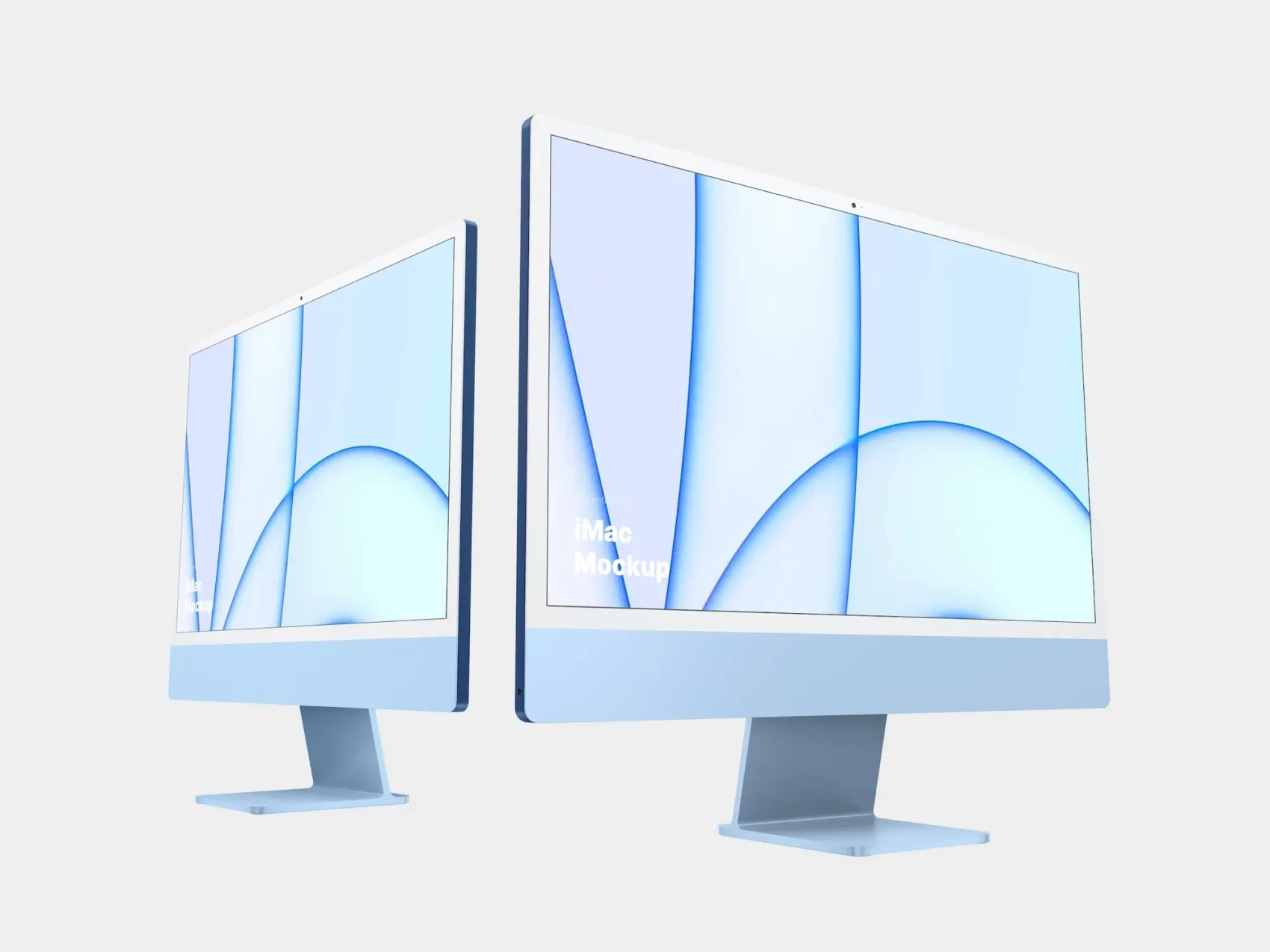 iMac 24-inch Mockups 82