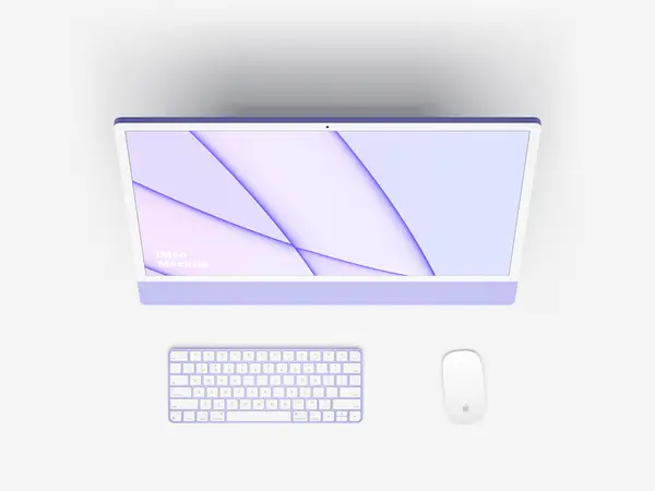 iMac 24-inch Mockups, 10