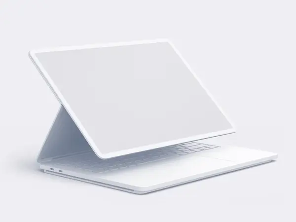 Laptop Studio Clay Mockups: 14