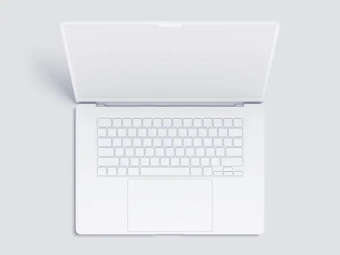 MacBook Pro 16 inch Clay Mockups, 03