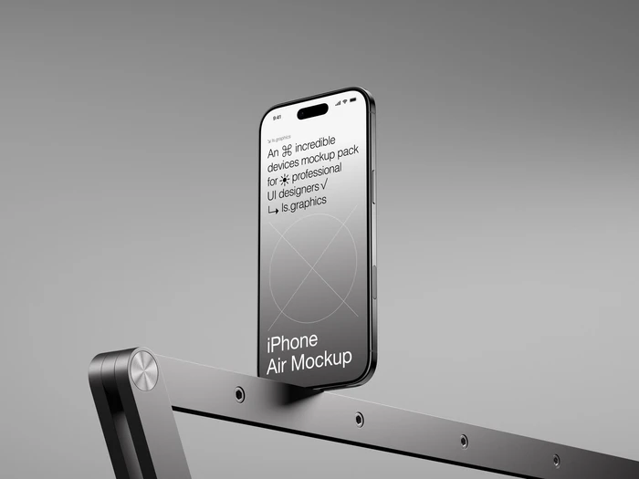 AH Mockup, iPhone Air, Scene 8