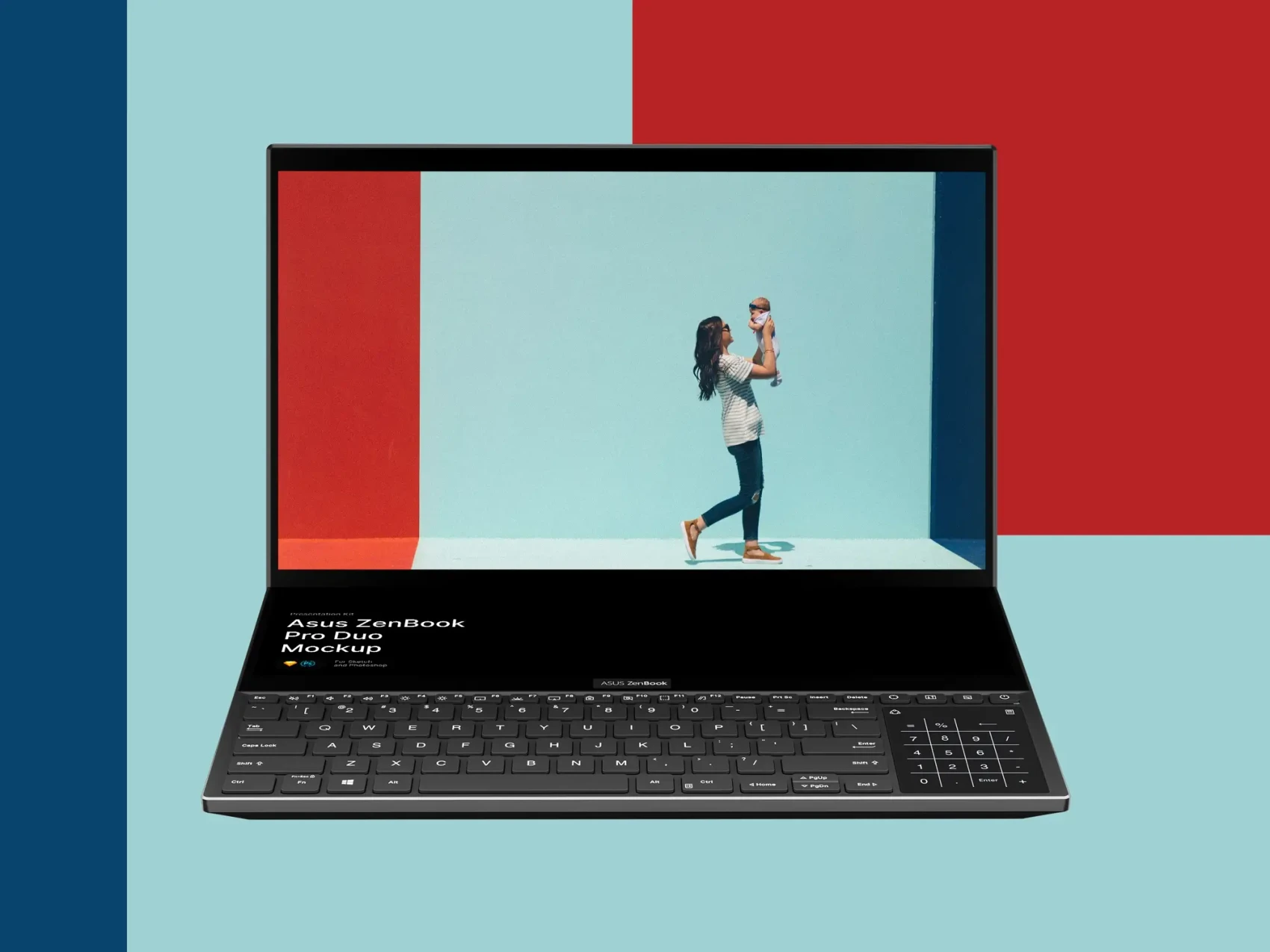 Asus ZenBook Pro Duo Mockups 7