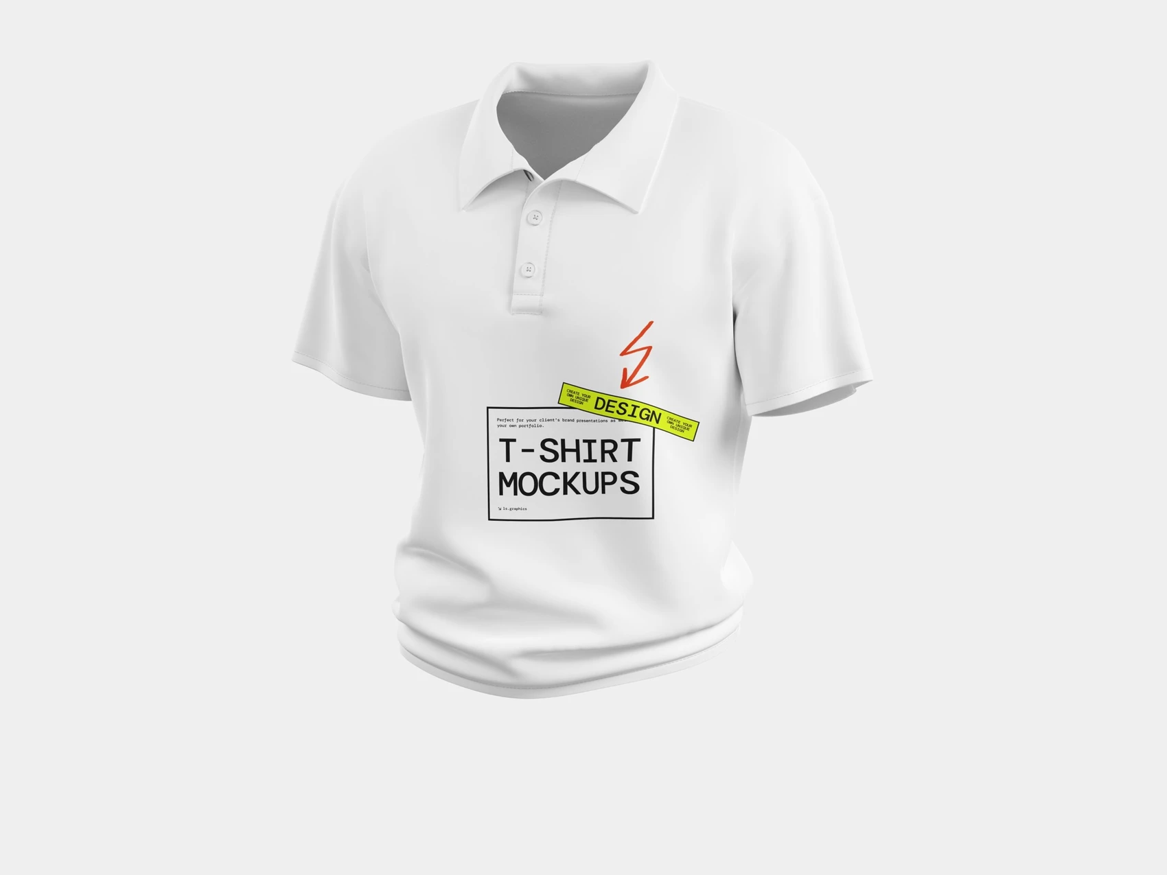 T-Shirt Mockup, Style 01, 03 1