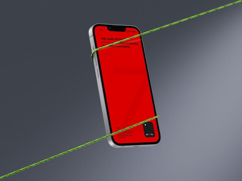 Z-Mockups, iPhone 16e, Scene 03
