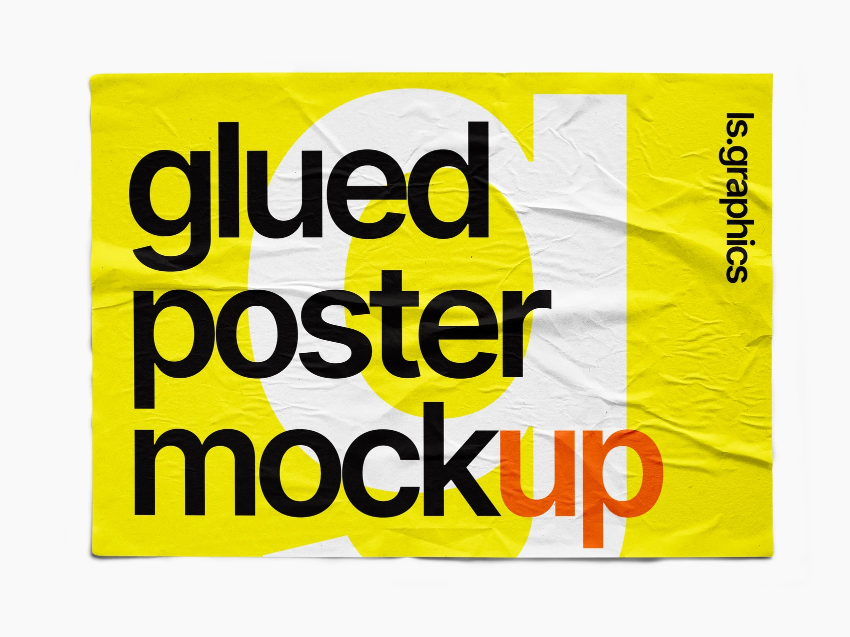 Glued Paper Mockup, EU, Textured, 10 1