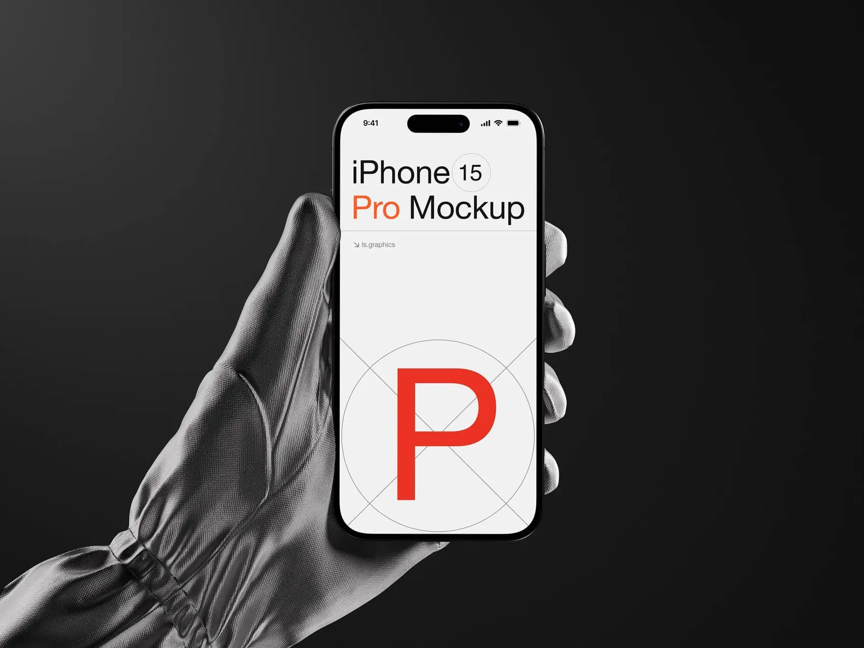 P-Mockups, iPhone 15 Pro, 01 1