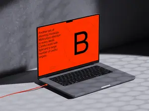B-Mockups: MacBook 16 Pro