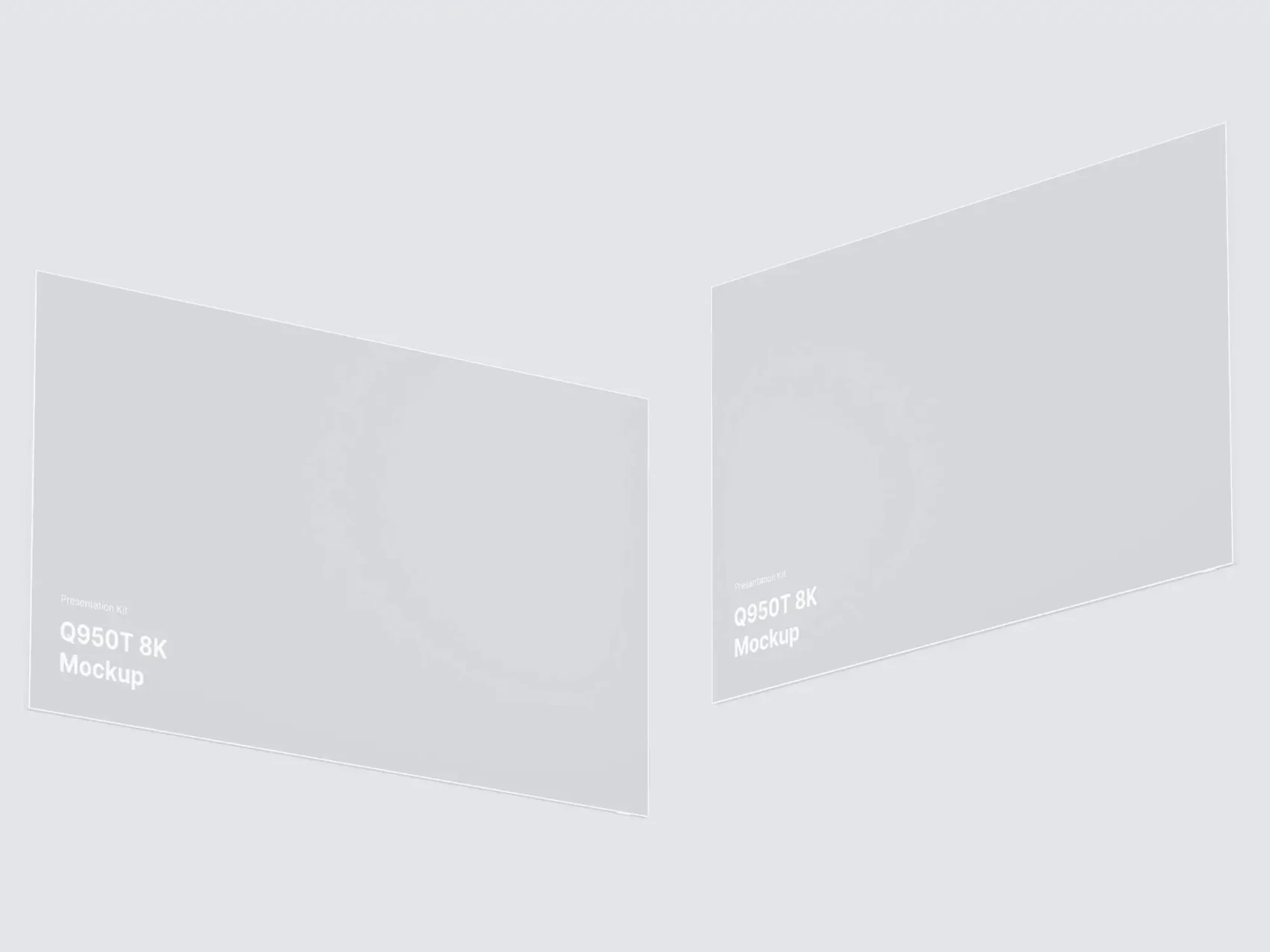 Samsung TV Mockup (Q950T 8K) 33