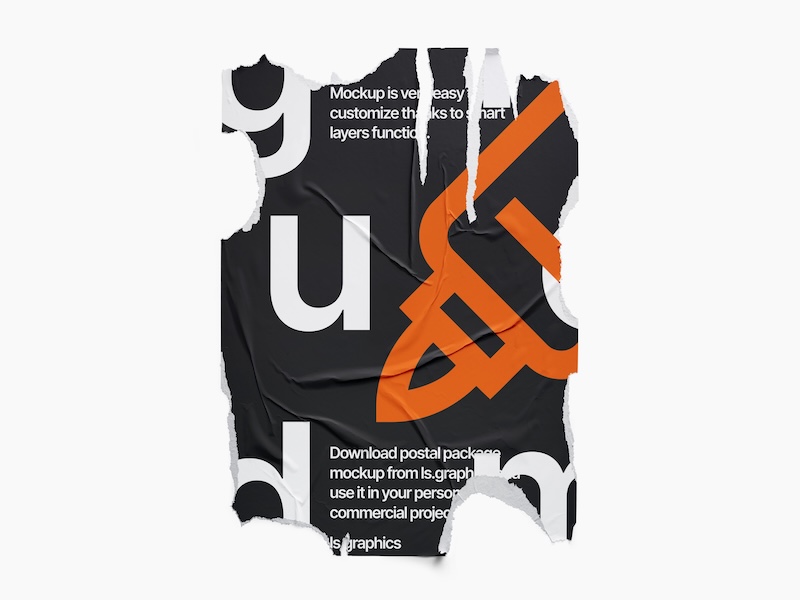 Glued Paper Mockup, EU, Glossy, 5