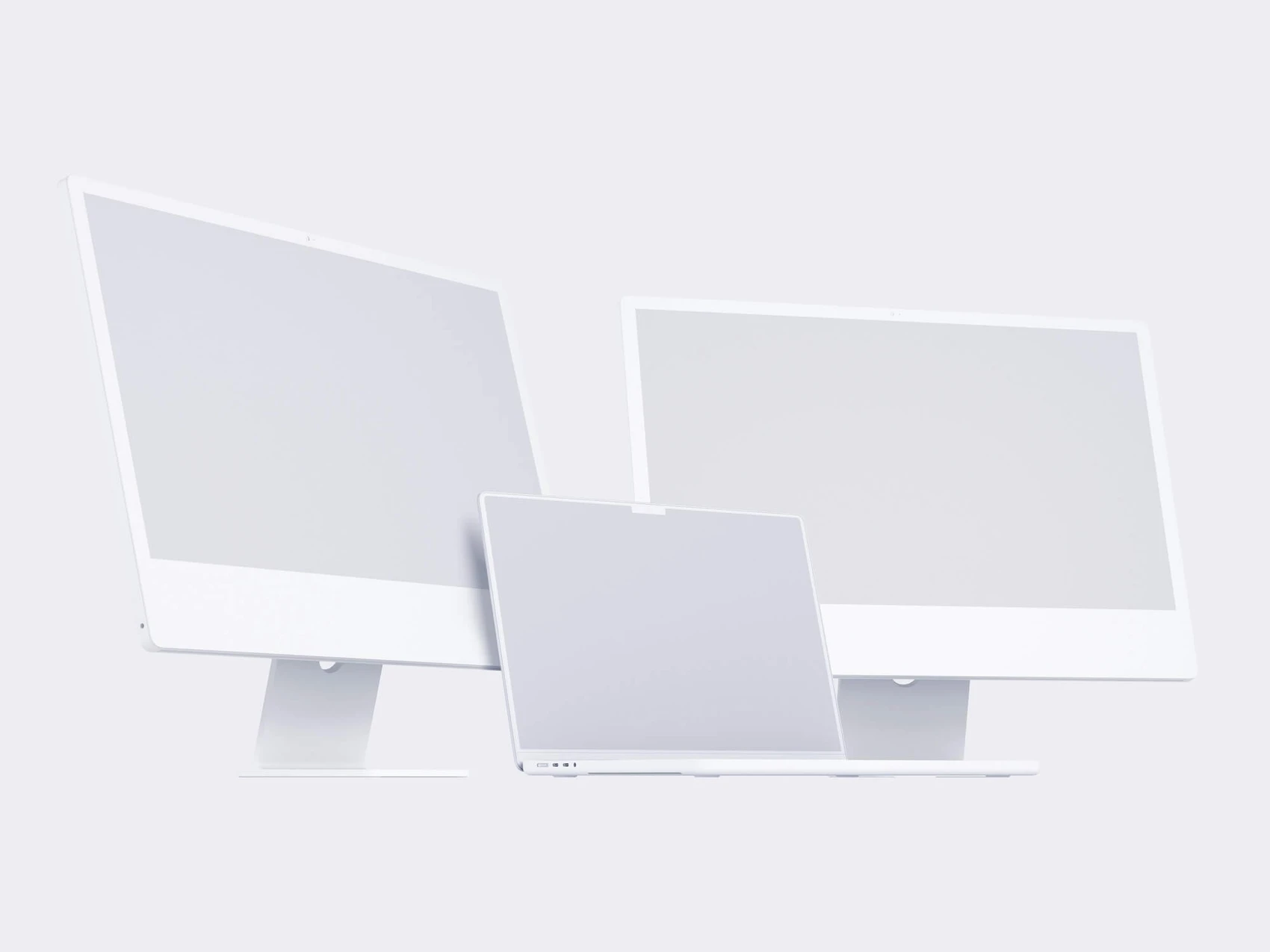 Apple Mockups Bundle, Clay, 30 1