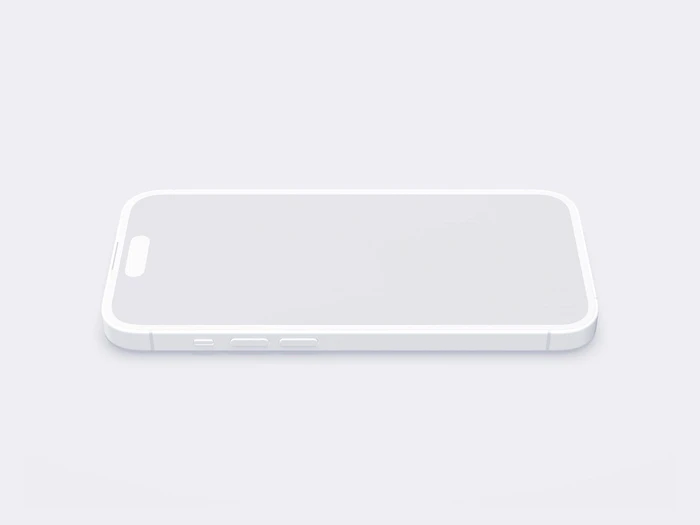 iPhone 14 Pro Clay Mockup, 05 1