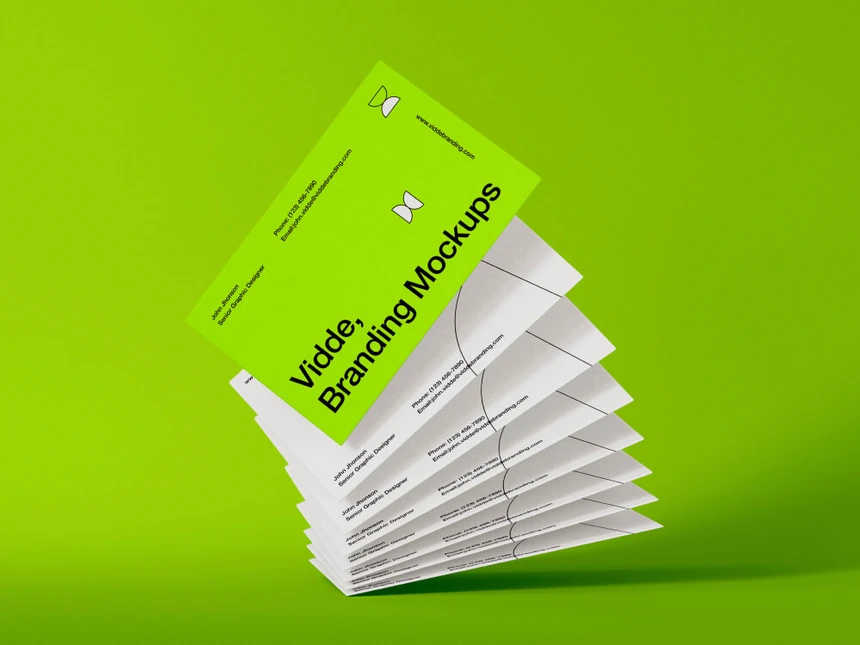 Vidde, Branding Mockups 16