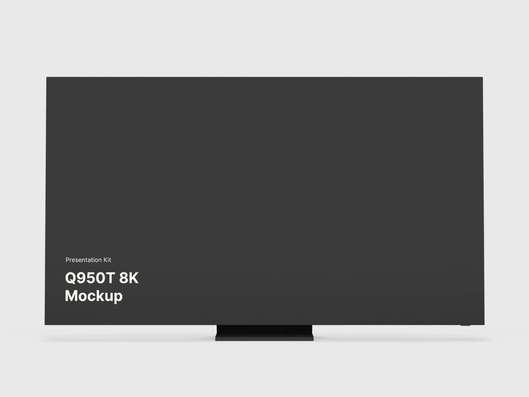 Samsung TV Mockup (Q950T 8K) 13