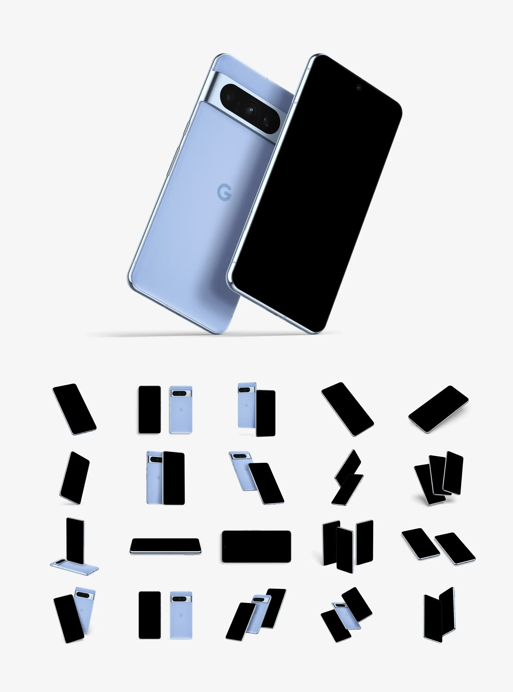 Google Pixel 8 Pro Mockups 3