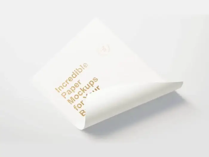 Branding Paper Mockup [PSD]