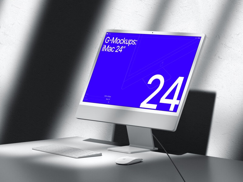 G-Mockups: iMac 24", 15