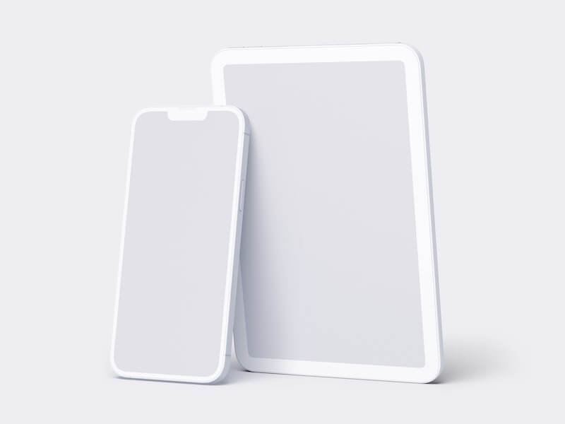 Apple Mockups Bundle, Clay, 19