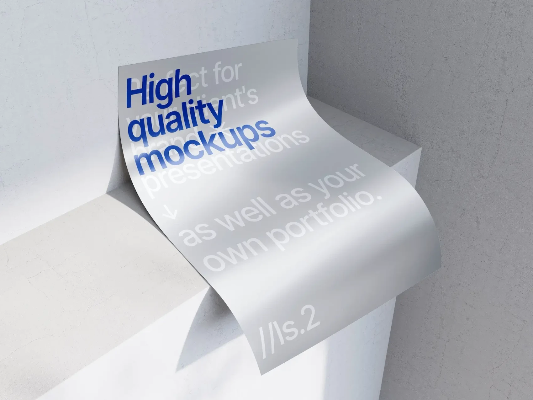 Metallic Paper Mockups 17