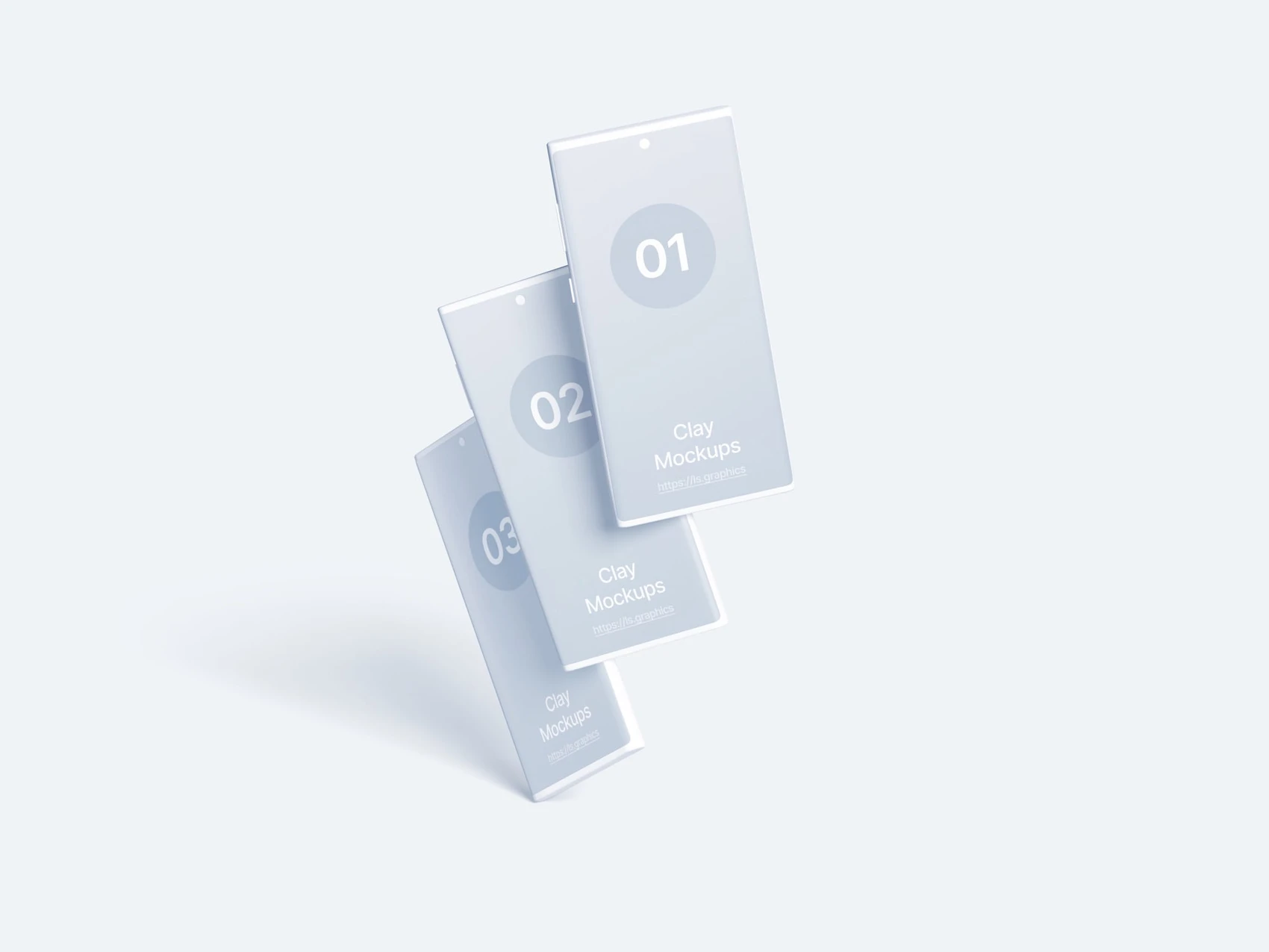 Android Note Clay Mockups, 04 1