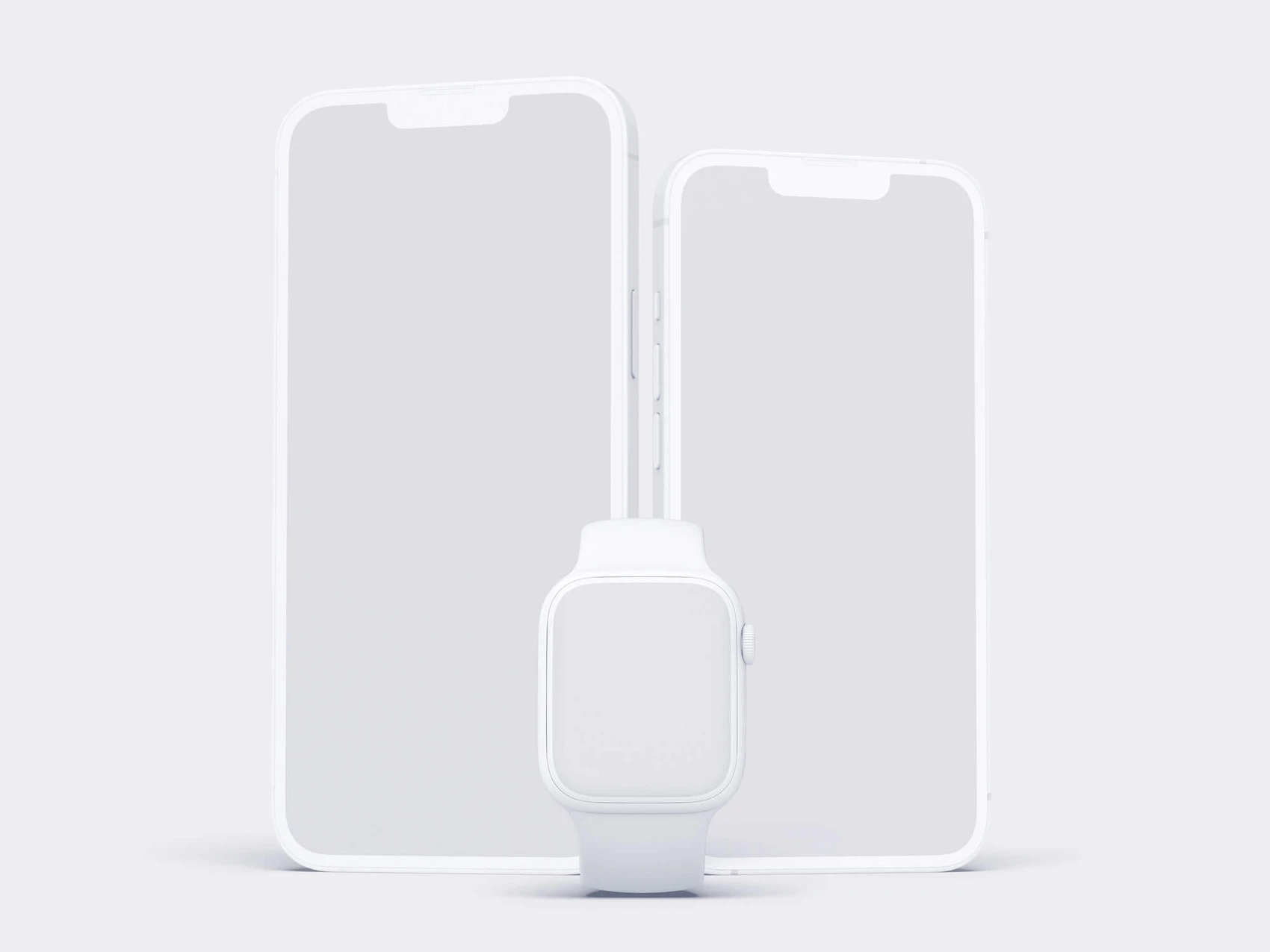 Apple Mockups Bundle, Clay, 11 1