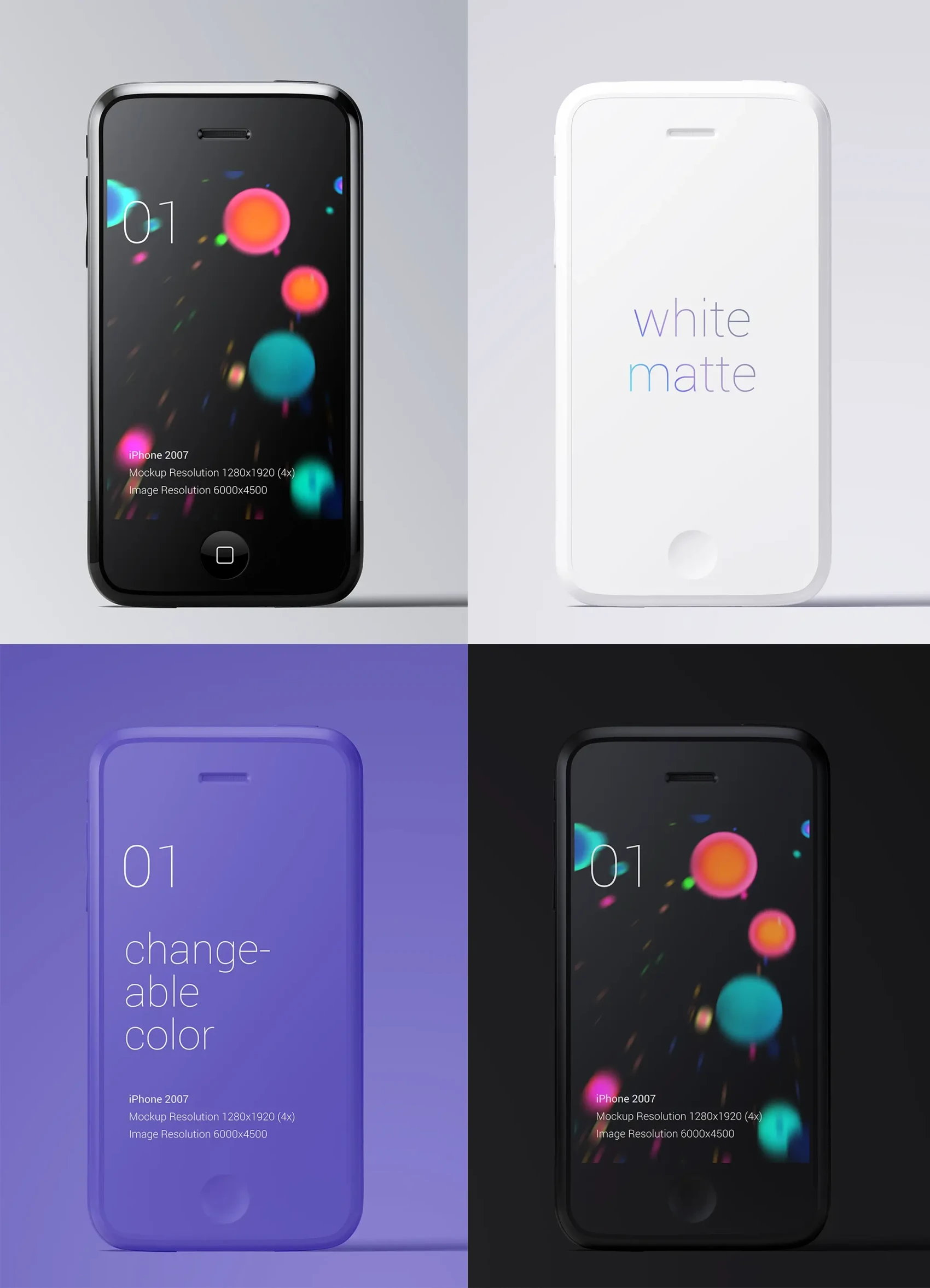 iPhone 1st Generation Mockup 5