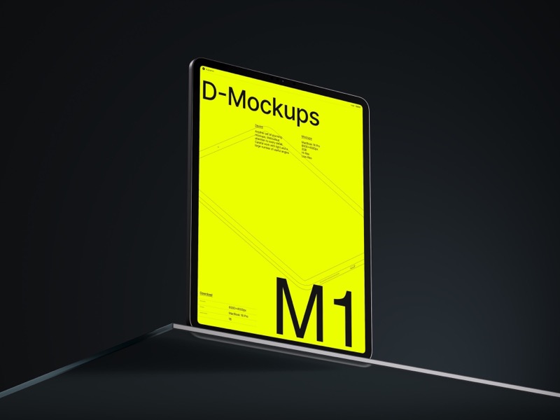 D-Mockups: iPad Pro, 10