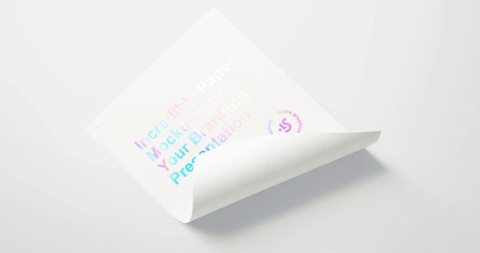Branding Paper Mockup [PSD]