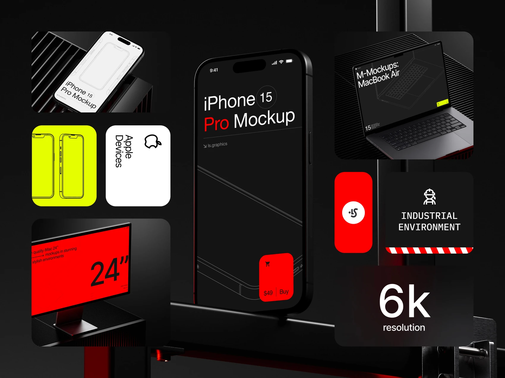 M-Mockups: Apple Devices 2