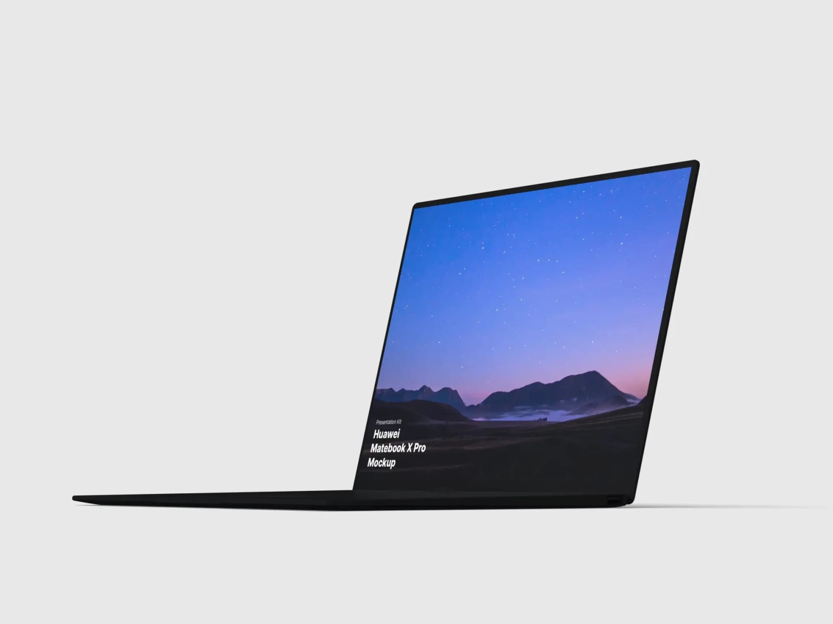 Huawei MateBook X Pro Mockups 17