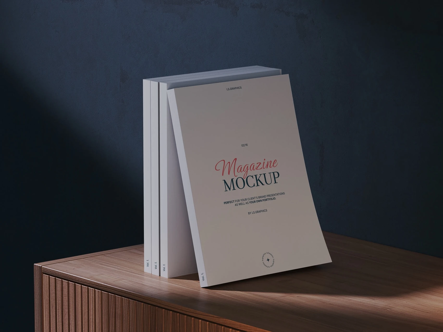 Ateur, Realistic Magazine Mockups, US, 01 1