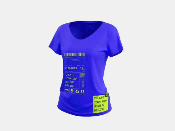 T-Shirt Mockup, Style 01, 08