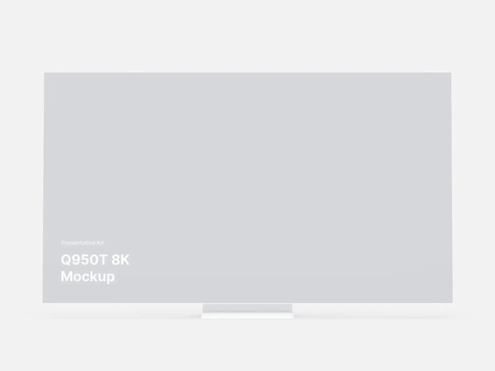 Samsung TV Mockup (Q950T 8K) 25