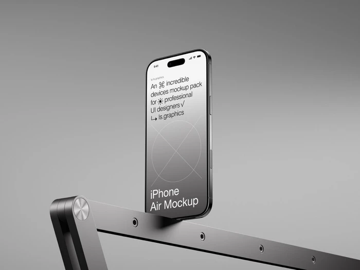 AH Mockup, iPhone Air, Scene 8
