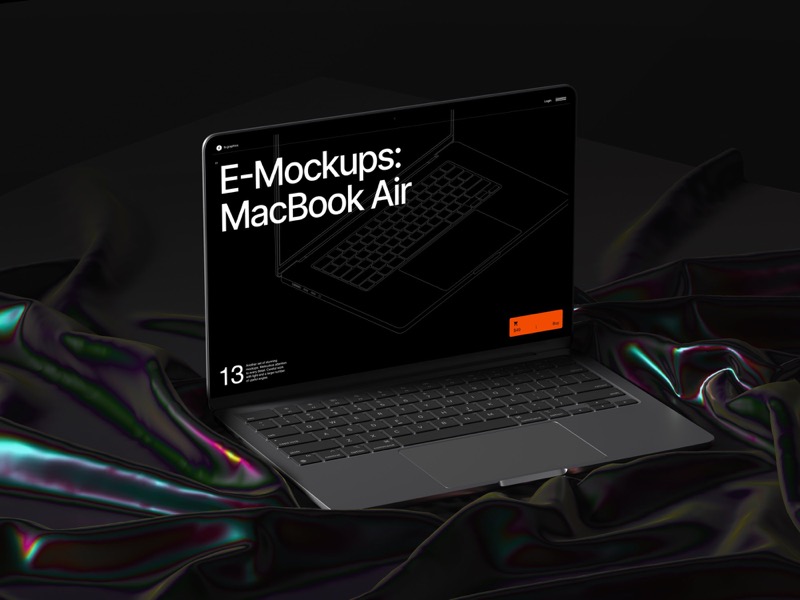 E-Mockups: MacBook Air, 02