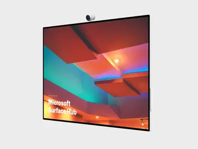 Microsoft Surface Hub Mockups