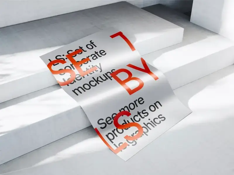 Metallic Paper Mockups