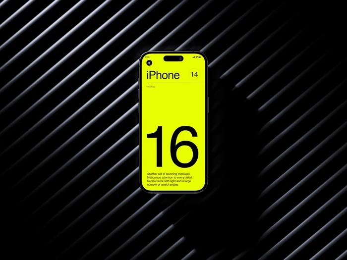 A-Mockups: iPhone 14 Pro, 06