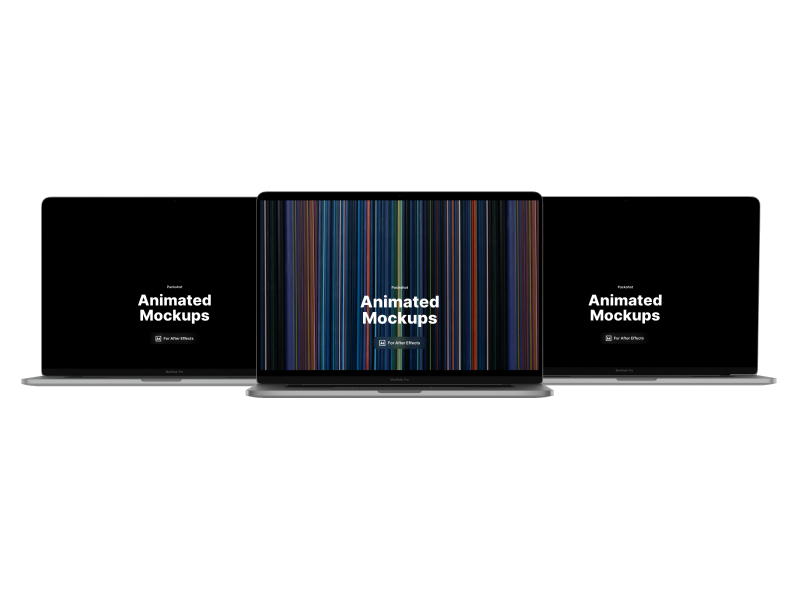 MacBook Animated Mockup, 01