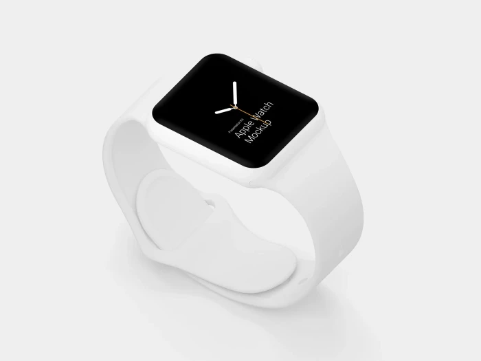 Apple Watch Mockups in Different Materials