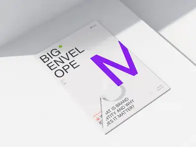 Boyne, Minimalistic Folder Mockup, EU, 09