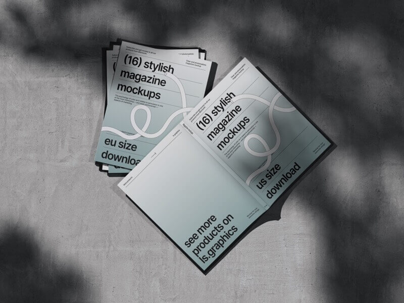 Bode, Magazine Mockups, US, 07