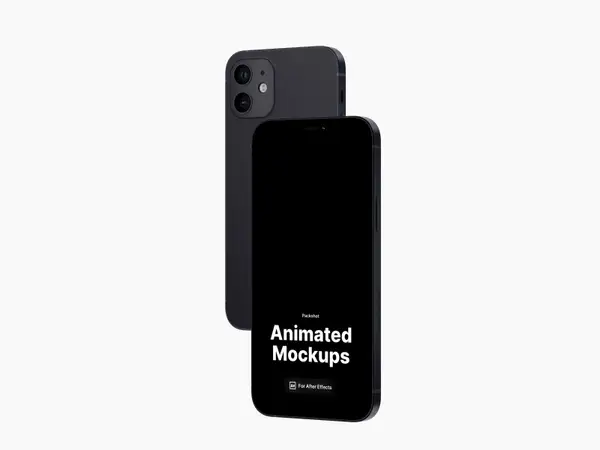 iPhone 12 Looped, Animated Mockup, 02